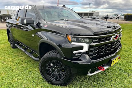 Black 2024 Chevrolet Silverado Ute Tray 1500 ZR2 W/TECH PACK 4X4