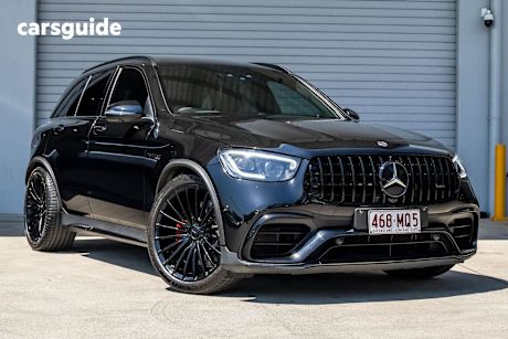 Black 2020 Mercedes-Benz GLC-Class SUV GLC63 AMG S 4WD