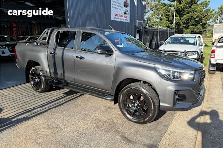 Grey 2018 Toyota Hilux Double Cab Pick Up Rogue (4X4)