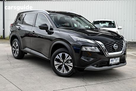 Black 2022 Nissan X-Trail SUV ST-L F