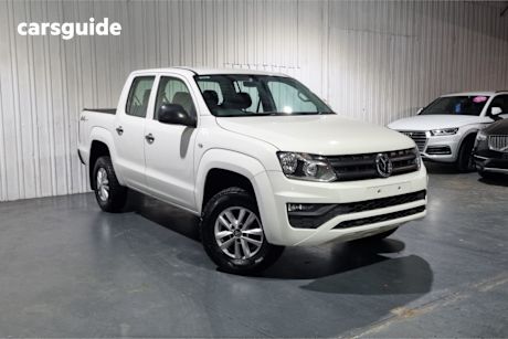 White 2018 Volkswagen Amarok Ute Tray TDI420 CORE 4X4