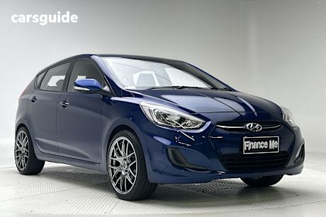 Blue 2017 Hyundai Accent Hatch ACTIVE F
