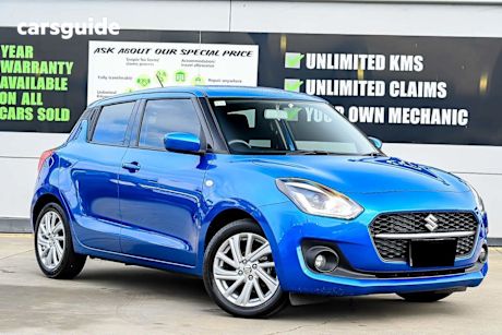 Blue 2022 Suzuki Swift Hatchback Gl S