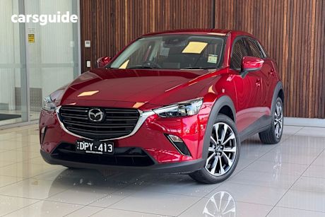 Red 2025 Mazda CX-3 SUV G20 PURE F