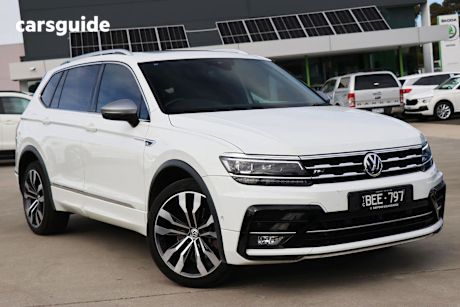 White 2019 Volkswagen Tiguan SUV 162TSI HIGHLINE ALLSPACE 4WD