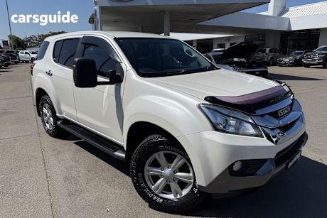 White 2016 Isuzu MU-X SUV LS-U R