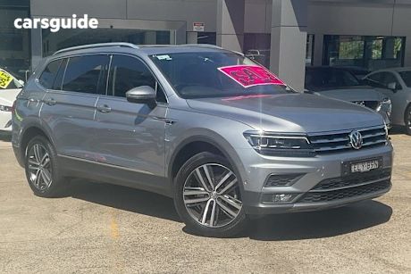 Silver 2021 Volkswagen Tiguan Wagon Allspace 162 Tsi Highline