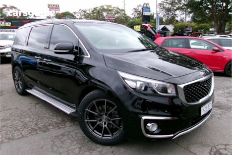 Black 2016 Kia Carnival Wagon Platinum