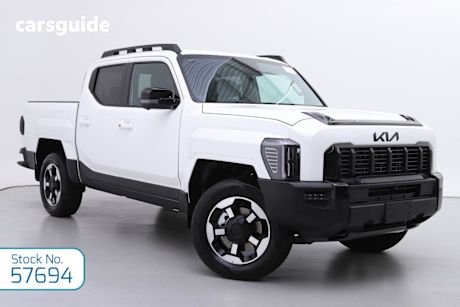 White 2025 Kia Tasman Double Cab Pick Up X-Line (4X4) (Std) Body Fender