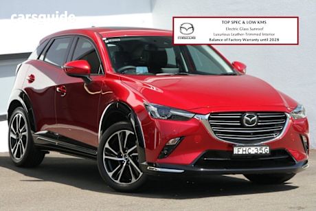 Red 2023 Mazda CX-3 SUV G20 AKARI F