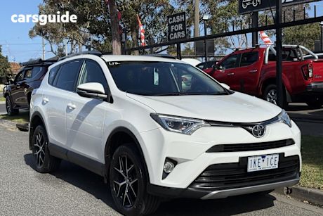 White 2017 Toyota RAV4 Wagon Gxl (2Wd)