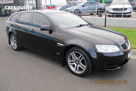 Black 2011 Holden Commodore Sportswagon Omega