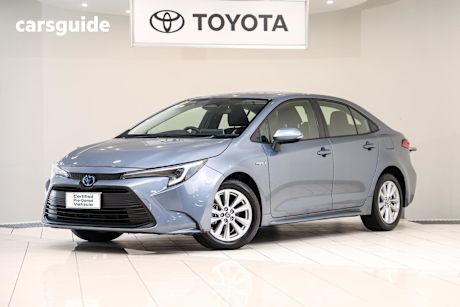 Grey 2023 Toyota Corolla Sedan ASCENT SPORT HYBRID F