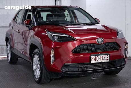 Red 2023 Toyota Yaris Cross SUV GX F