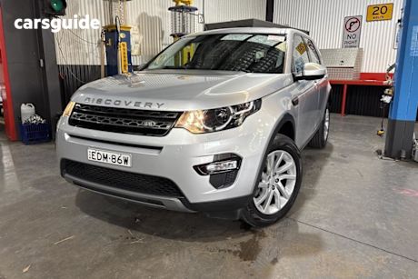 Silver 2015 Land Rover Discovery Sport Wagon Td4 Se