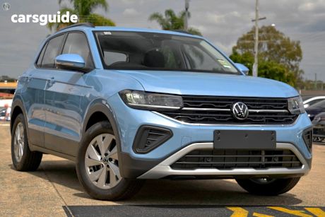 Blue 2024 Volkswagen T-Cross SUV 85TSI LIFE F
