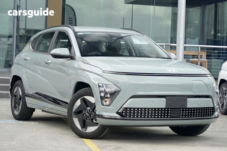 Green 2024 Hyundai Kona Wagon Electric Std Range