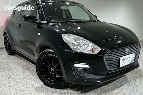 Black 2017 Suzuki Swift Hatch GL F