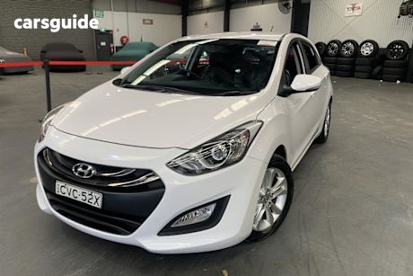 White 2014 Hyundai I30 Hatchback Se