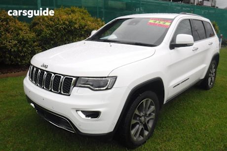 White 2017 Jeep Grand Cherokee Wagon Limited (4X4)