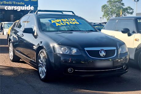 Black 2011 Holden Calais Sedan R
