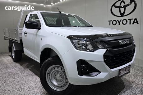White 2025 Isuzu D-MAX Cab Chassis Sx (4X2) High-Ride