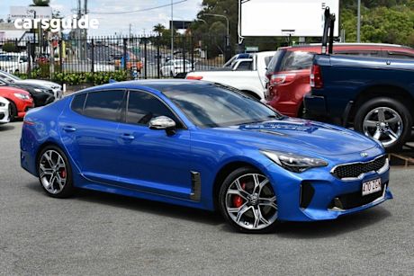 Blue 2019 Kia Stinger Sedan GT R