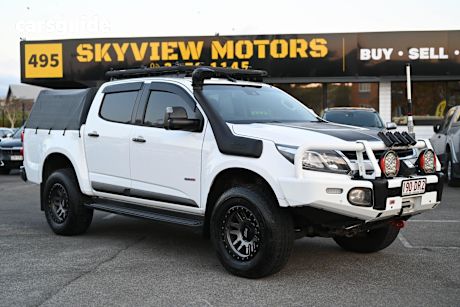 White 2017 Holden Colorado Ute Tray Z71 4X4