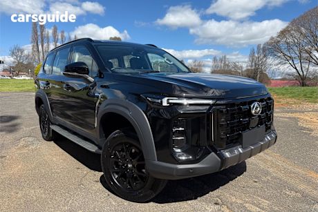 Black 2025 LDV D90 Wagon Mode (2Wd)