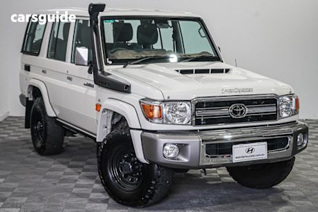 White 2023 Toyota Landcruiser Wagon Lc76 Gxl