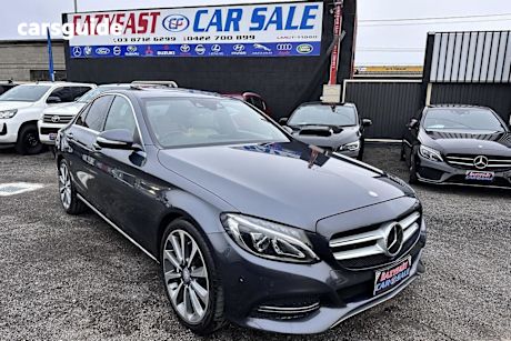 Grey 2015 Mercedes-Benz C250 Sedan