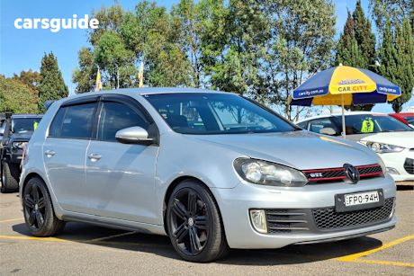 Silver 2010 Volkswagen Golf Hatchback Gti