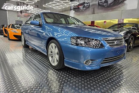 Blue 2007 Ford Fairmont Sedan GHIA R