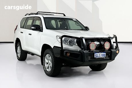 White 2018 Toyota Landcruiser Prado Wagon Gx (4X4)