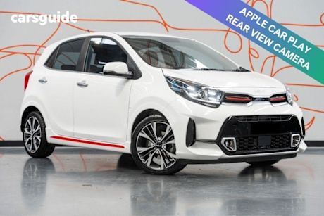 White 2022 Kia Picanto Hatchback Gt-Line (Pe)