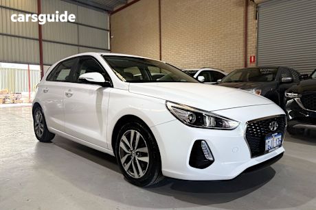 White 2017 Hyundai I30 Hatch ACTIVE F