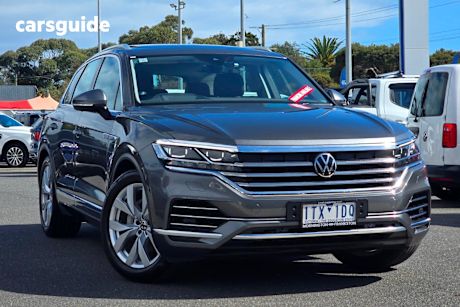 Grey 2021 Volkswagen Touareg Wagon 210Tdi Elegance