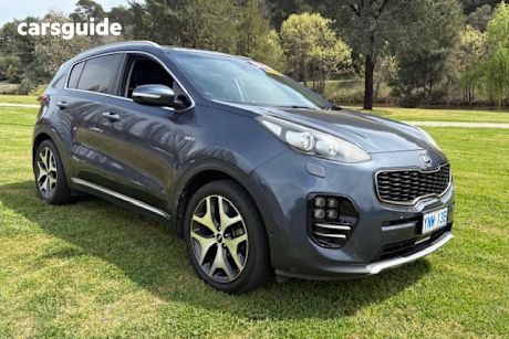 Grey 2016 Kia Sportage Wagon Gt-Line (Awd)