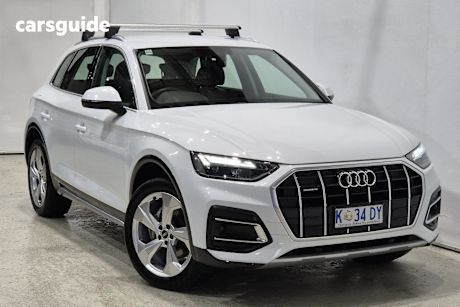 White 2022 Audi Q5 SUV 40 TDI 4X4