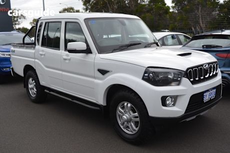White 2022 Mahindra PIK-UP Dual Cab Utility S11 4X4