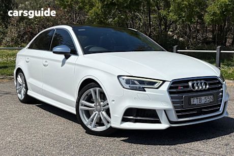 White 2019 Audi S3 Sedan 2.0 Tfsi Quattro