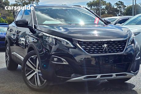 Black 2020 Peugeot 3008 Wagon Gt