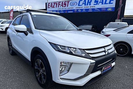 White 2020 Mitsubishi Eclipse Cross Wagon Es (2Wd)