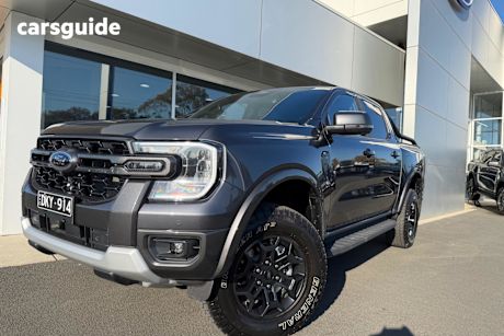 Grey 2024 Ford Ranger Ute Tray TREMOR 4X4