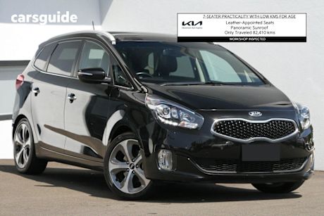 Black 2016 Kia Rondo SUV PLATINUM F