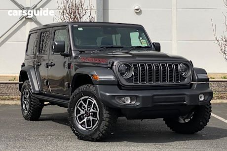 Grey 2025 Jeep Wrangler SUV UNLIMITED RUBICON 4X4