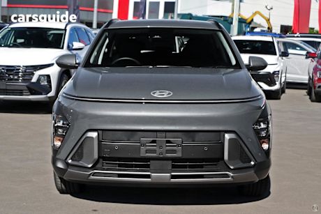 Grey 2025 Hyundai Kona SUV HYBRID ELITE F