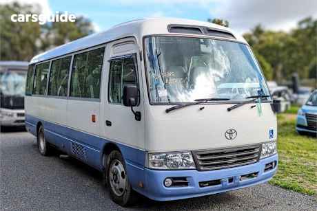 White 2016 Toyota Coaster OtherCar COMPLIED AS MOTORHOME