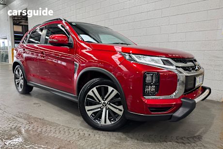 Red 2022 Mitsubishi ASX SUV EXCEED F