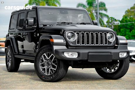 Black 2024 Jeep Wrangler SUV UNLIMITED OVERLAND 4X4